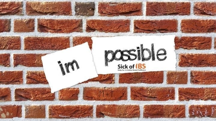 Can't do what I want with IBS