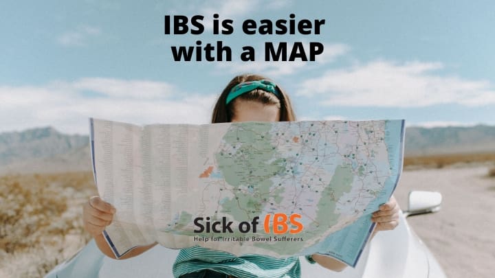 ibs is easier with a map